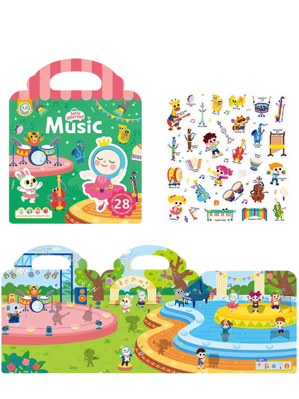 Alilo Jelly Journey Sticker Book