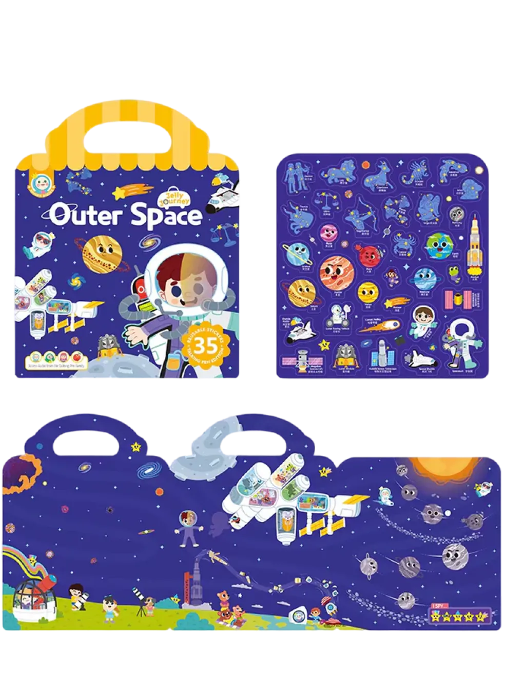 Alilo Jelly Journey Sticker Book