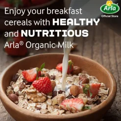 Arla Organic UHT Full Cream Milk (12x200ml)