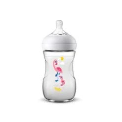 Avent Natural Baby Bottle 260ml Flamingo
