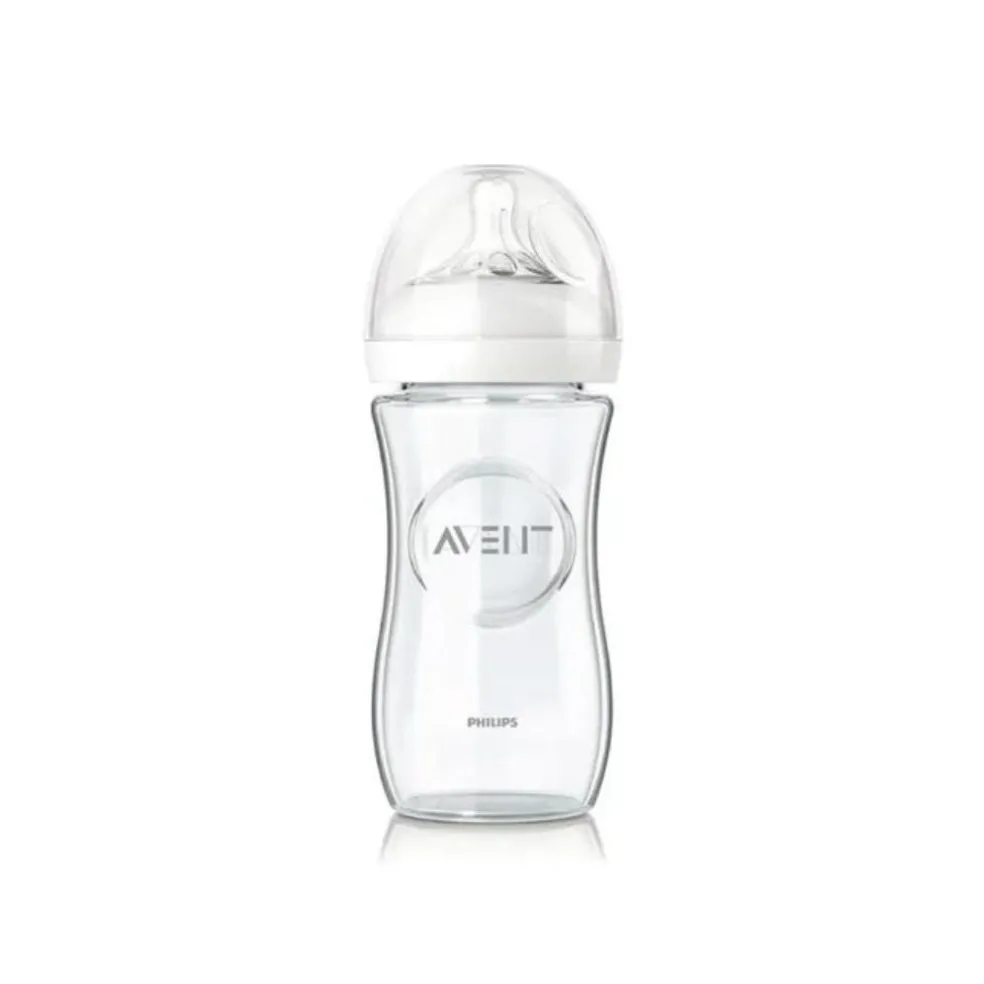 Avent Natural Glass Bottle - 240ml