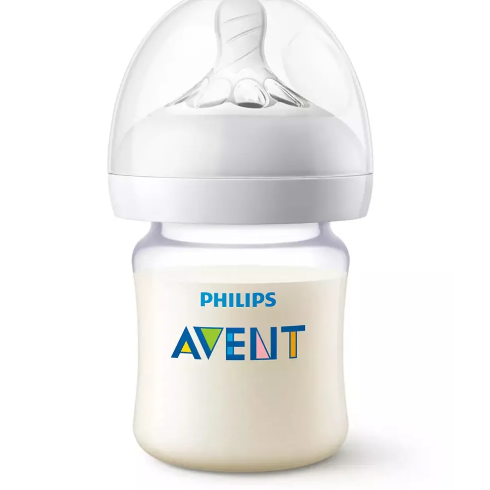 Avent Natural Smooth PA Baby Bottle Twin 125ml