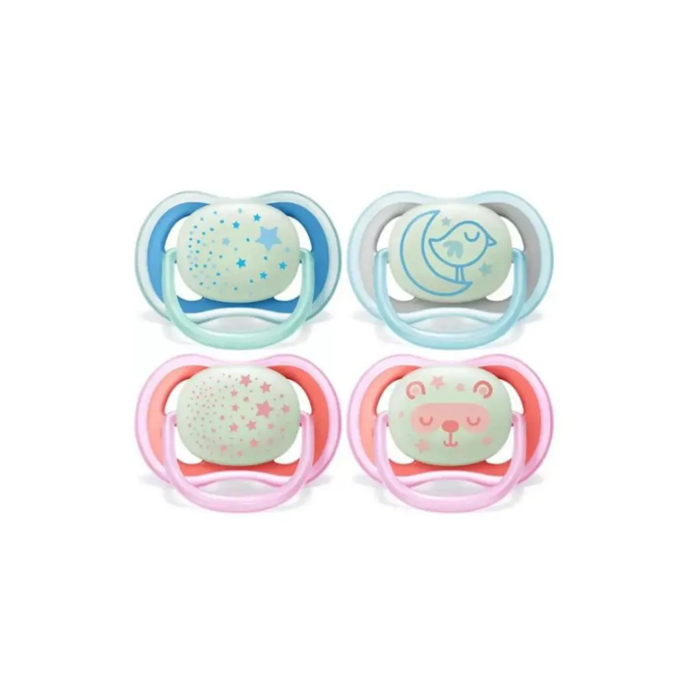 Avent Ultra Air Pacifier 6-18 Months Twin