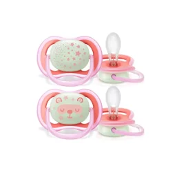 Avent Ultra Air Pacifier 6-18 Months Twin