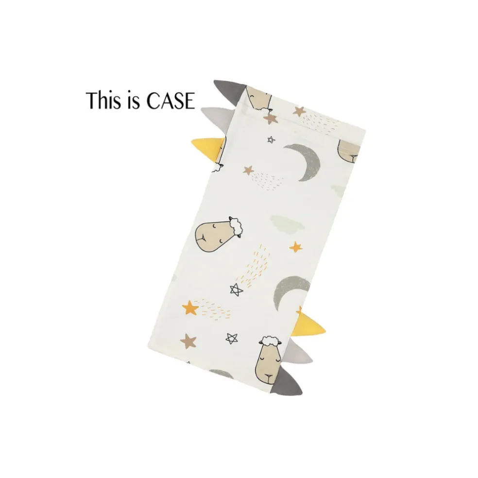 Baa Baa Sheepz Bed-Time Buddy Case Goodnight Baa Baa White Small