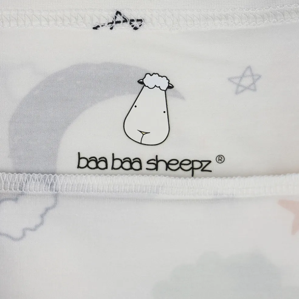 Baa Baa Sheepz Bed-Time Buddy Case Goodnight Baa Baa White Jumbo