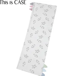Baa Baa Sheepz Bed-Time Buddy Case Cute Big Star & Sheepz White