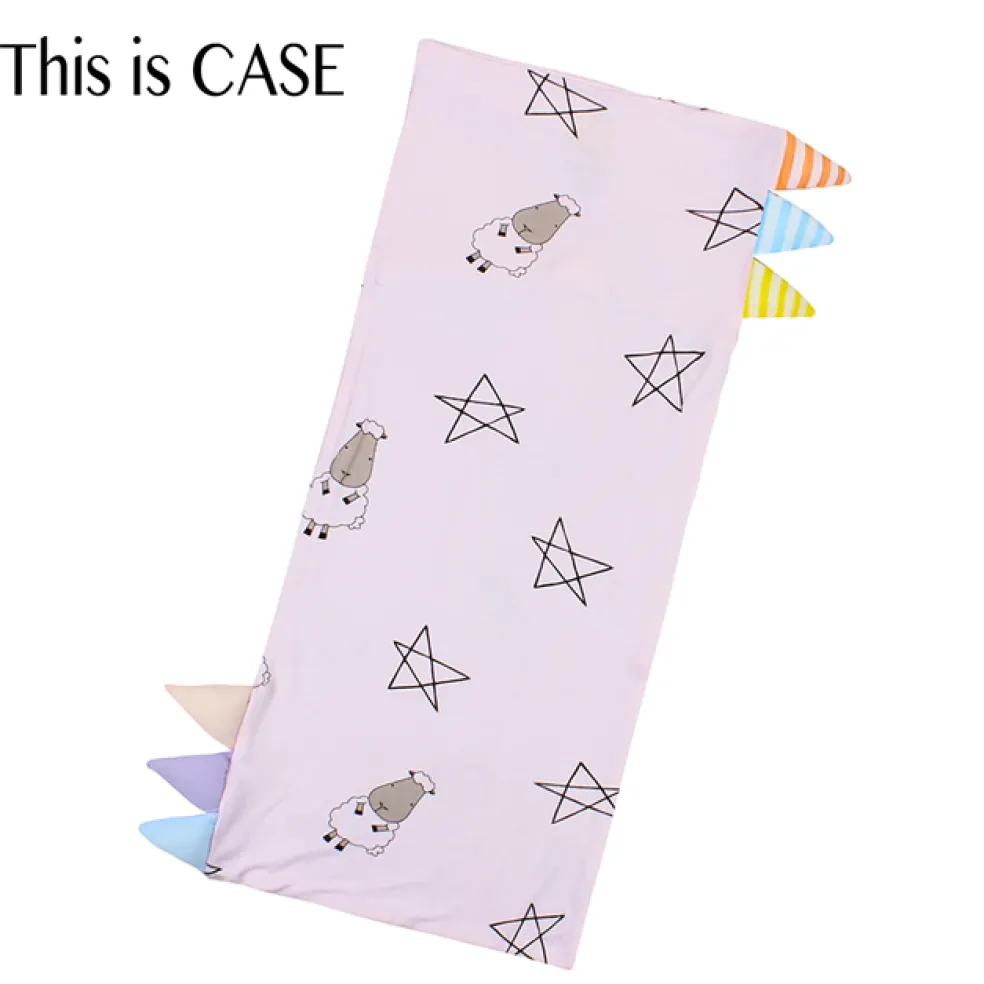 Baa Baa Sheepz Bed-Time Buddy™ Case Big Star & Sheepz & Stripe tag
