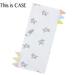 Baa Baa Sheepz Bed-Time Buddy™ Case Big Star & Sheepz & Stripe tag