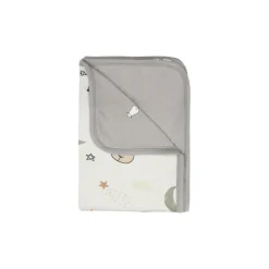 Baa Baa Sheepz Double Layer Blanket Goodnight Baa Baa White Grey