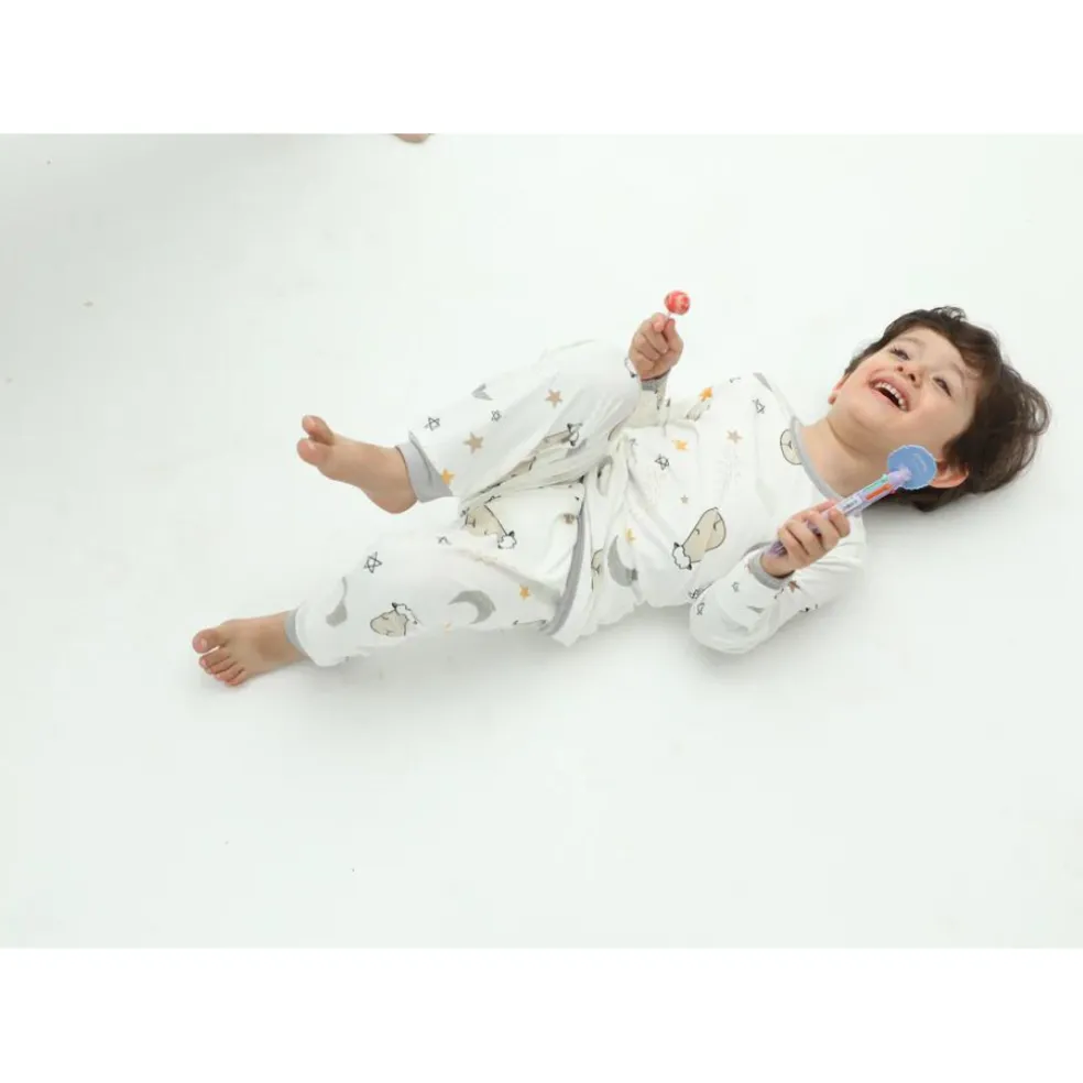 Baa Baa Sheepz Pyjamas Set Goodnight Baa Baa - White