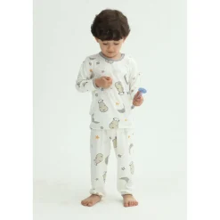 Baa Baa Sheepz Pyjamas Set Goodnight Baa Baa - White