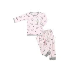 Baa Baa Sheepz Pyjamas Set Sweet Dreams Baa Baa - Pink