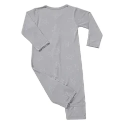 Baa Baa Sheepz Romper Cute Big Star & Head - Grey