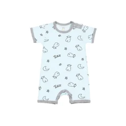 Baa Baa Sheepz Romper Short Sleeve Sweet Dreams Baa Baa - Blue
