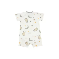 Baa Baa Sheepz Romper Short Sleeve Goodnight Baa Baa White