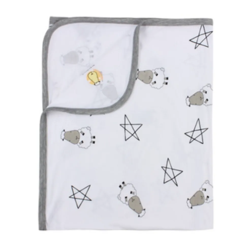 Baa Baa Sheepz Single Layer Blanket Big Star & Sheepz - Large