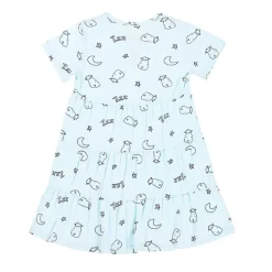 Baa Baa Sheepz Tiered Dress Sweet Dreams Baa Baa - Blue