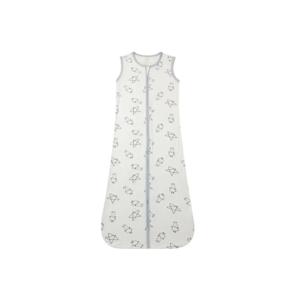 Baa Baa Sheepz Wearable Blanket Zip Big Star and Sheepz White