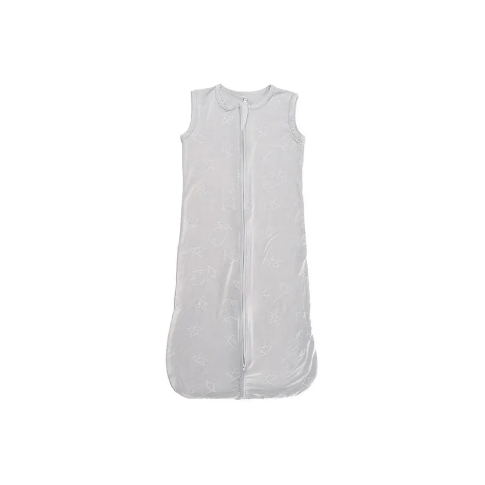 Baa Baa Sheepz Wearable Blanket Zip Big Star and Head Grey