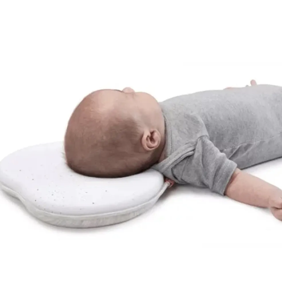 Babymoov Lovenest Flat Head Baby Pillow - White