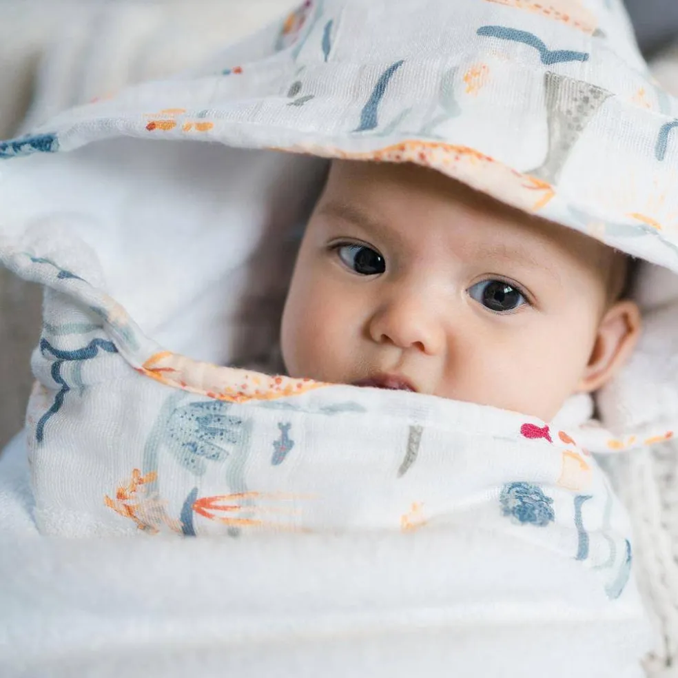 Bebe Au Lait Baby Hooded Towel