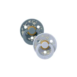 BIBS x LIBERTY Natural Rubber Latex Pacifier Twin Pack - Capel