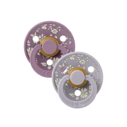 BIBS x LIBERTY Natural Rubber Latex Pacifier Twin Pack - Capel