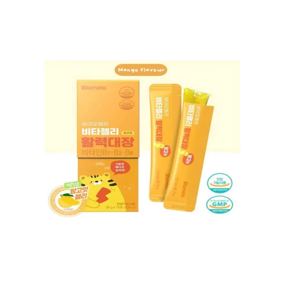 Biomela Energy Vitamin Stick Jelly | Mango