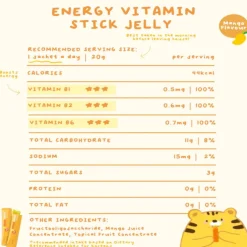 Biomela Energy Vitamin Stick Jelly | Mango