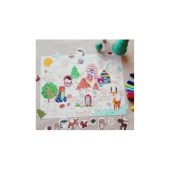 Busymat Large Placemat - Whimsical Woods