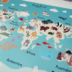 Busymat Large Placemat - World of Animals