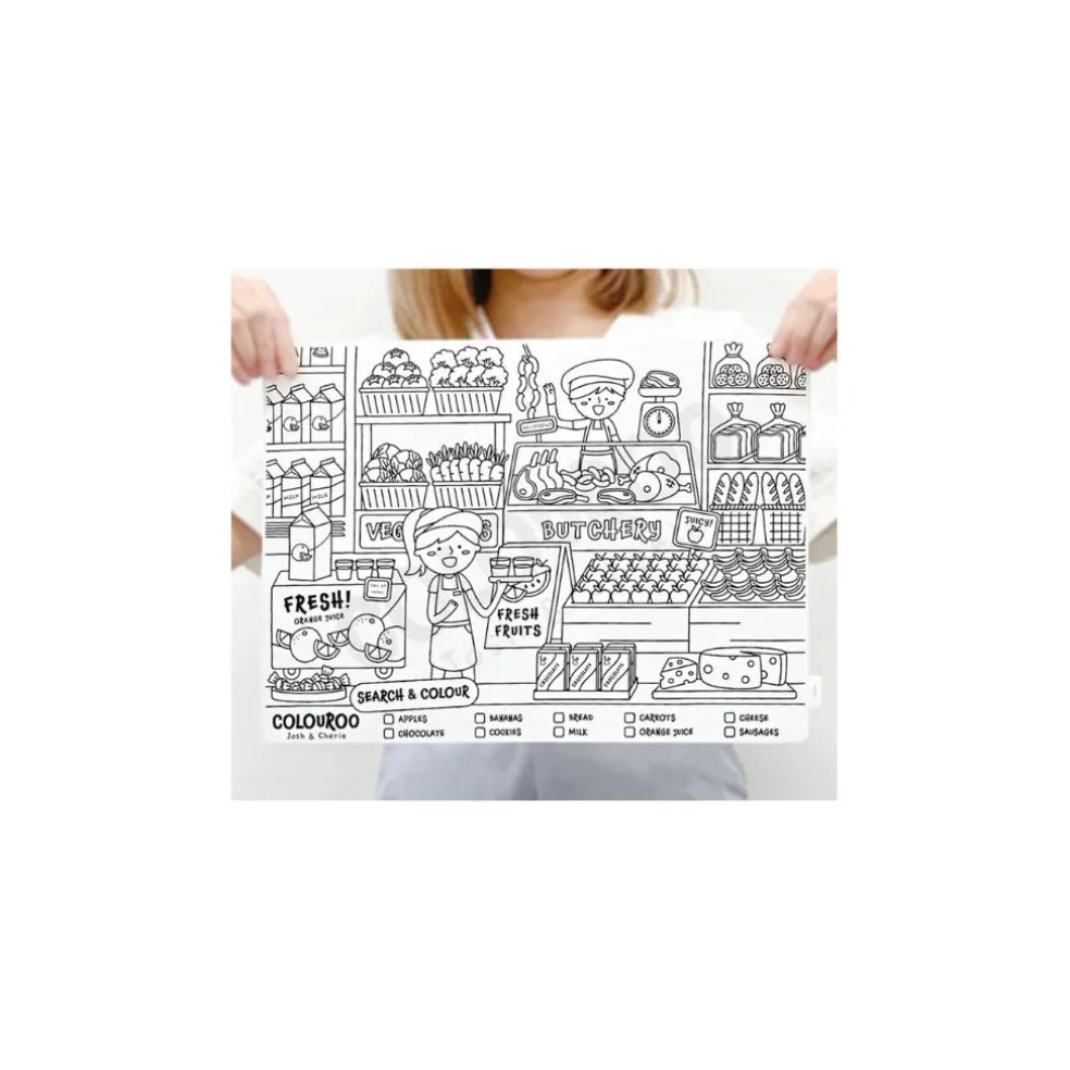 Colouroo Grocery Store: Search & Colour Mat