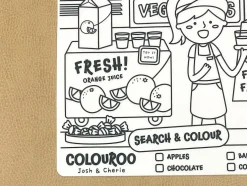 Colouroo Grocery Store: Search & Colour Mat