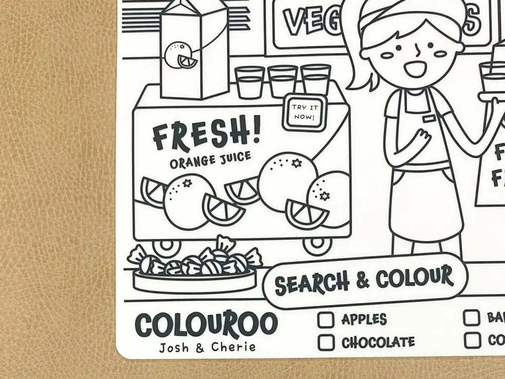 Colouroo Grocery Store: Search & Colour Mat