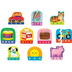 Crocodile Creek Spelling Puzzle (3 & 4 Letter)