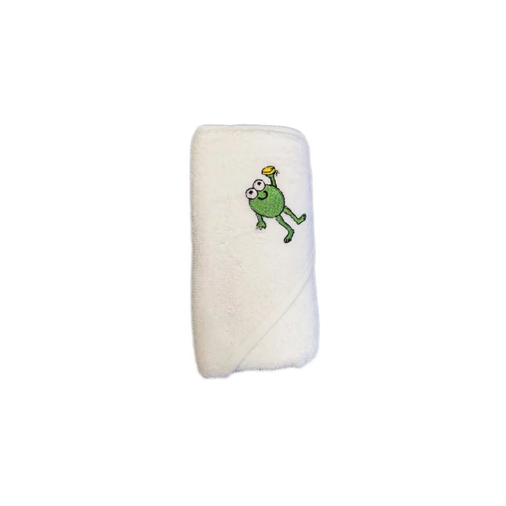 CrokCrokFrok Bamboo Hooded Towel for Baby & Toddler