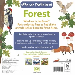 DK Books Baby Pop-Up Peekaboo! Forest