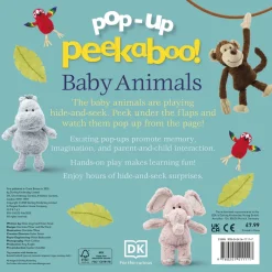 DK Books Pop-Up Peekaboo! Baby Animals