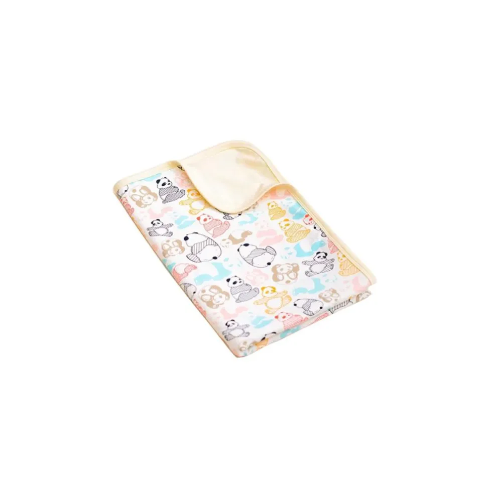Elly Jersey Blanket - Pastel Pandas