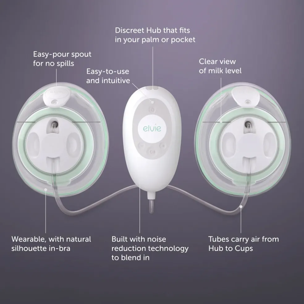 Elvie Double Pump Deluxe Value Bundle