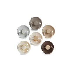 Frigg Latex 6-Pack Pacifier