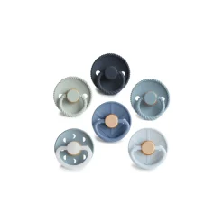 Frigg Latex 6-Pack Pacifier
