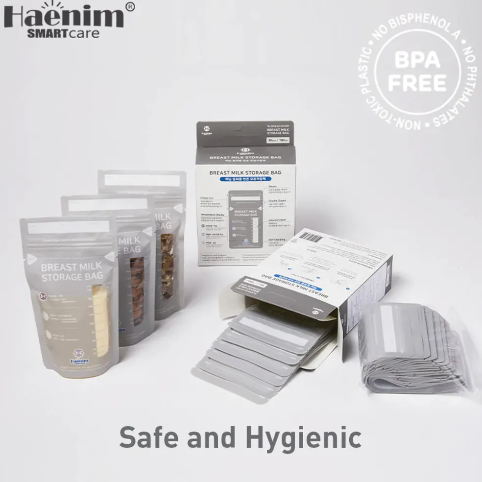 Haenim Disposable Breast Milk Storage Bag 180ml (30pcs)