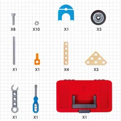 Hape Build ''N'' Drive Motorbike Set