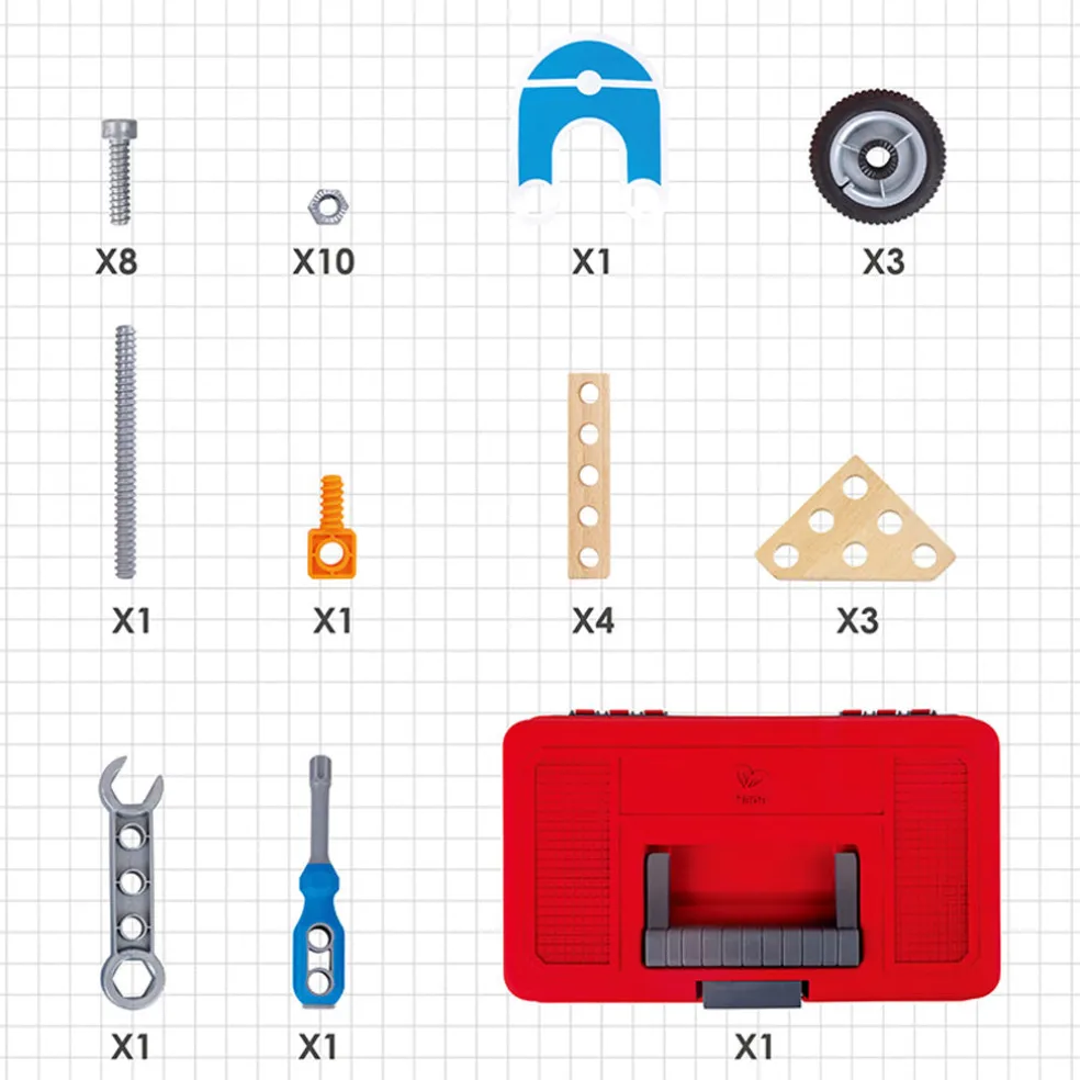 Hape Build ''N'' Drive Motorbike Set