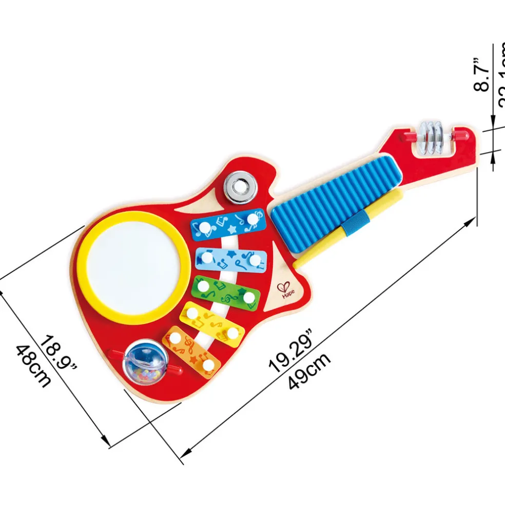 Hape 6-in-1 Music Maker Guitar