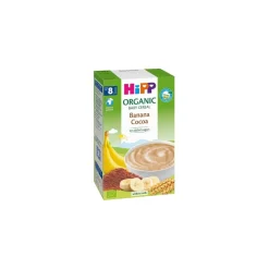 HiPP Organic Baby Cereal Pap Banana Cocoa 200g