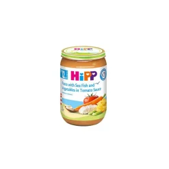 HiPP Organic Ribbon Pasta with Fish and Vegetables In Tomato Sauce 220g