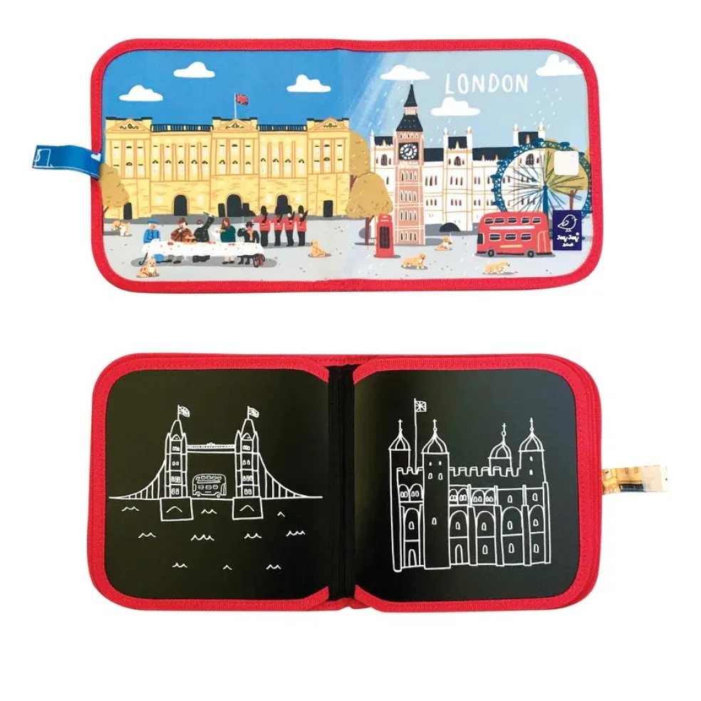 Jaq Jaq Bird Cities of Wonder Erasable Book London